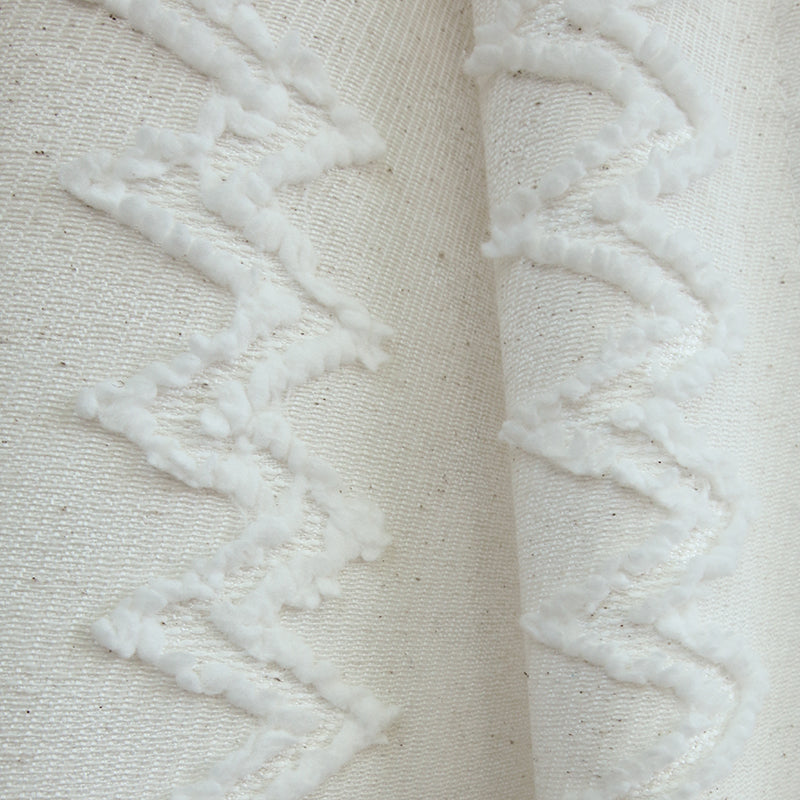 Eugénie Raised Jacquard Roman Shades