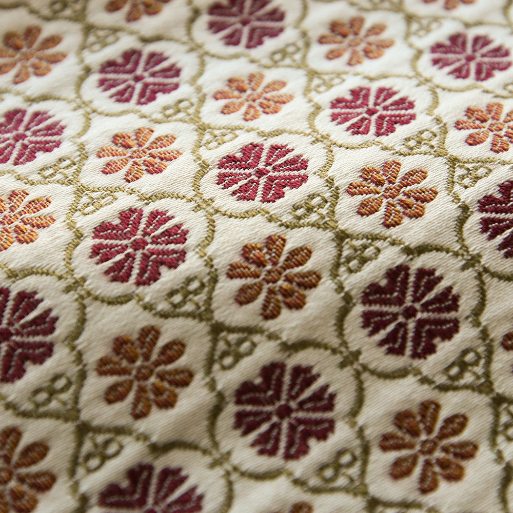 Idyllist 100% Organic Cotton Floral Roman Shades
