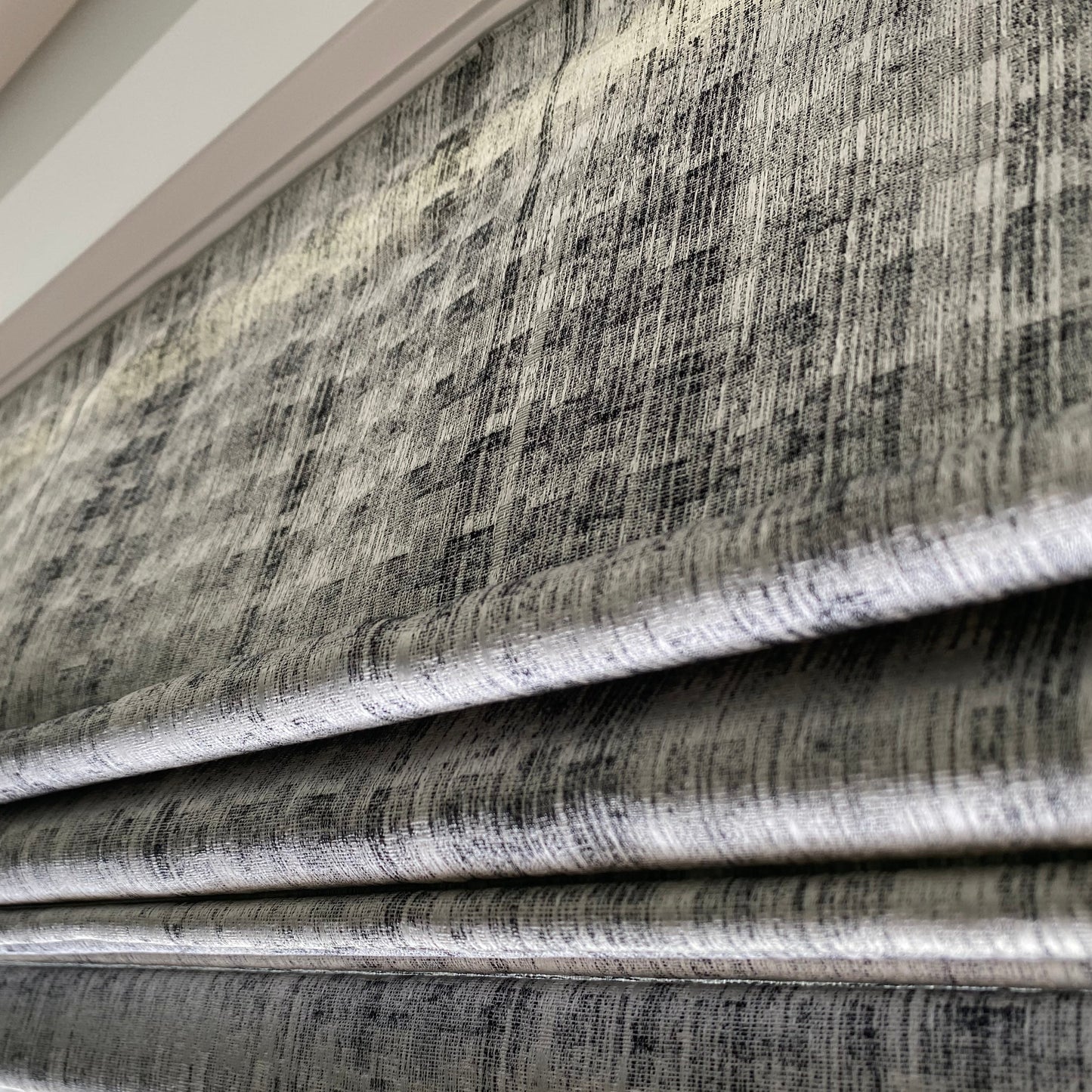 Premium Textured Room Darkening Roman Shades