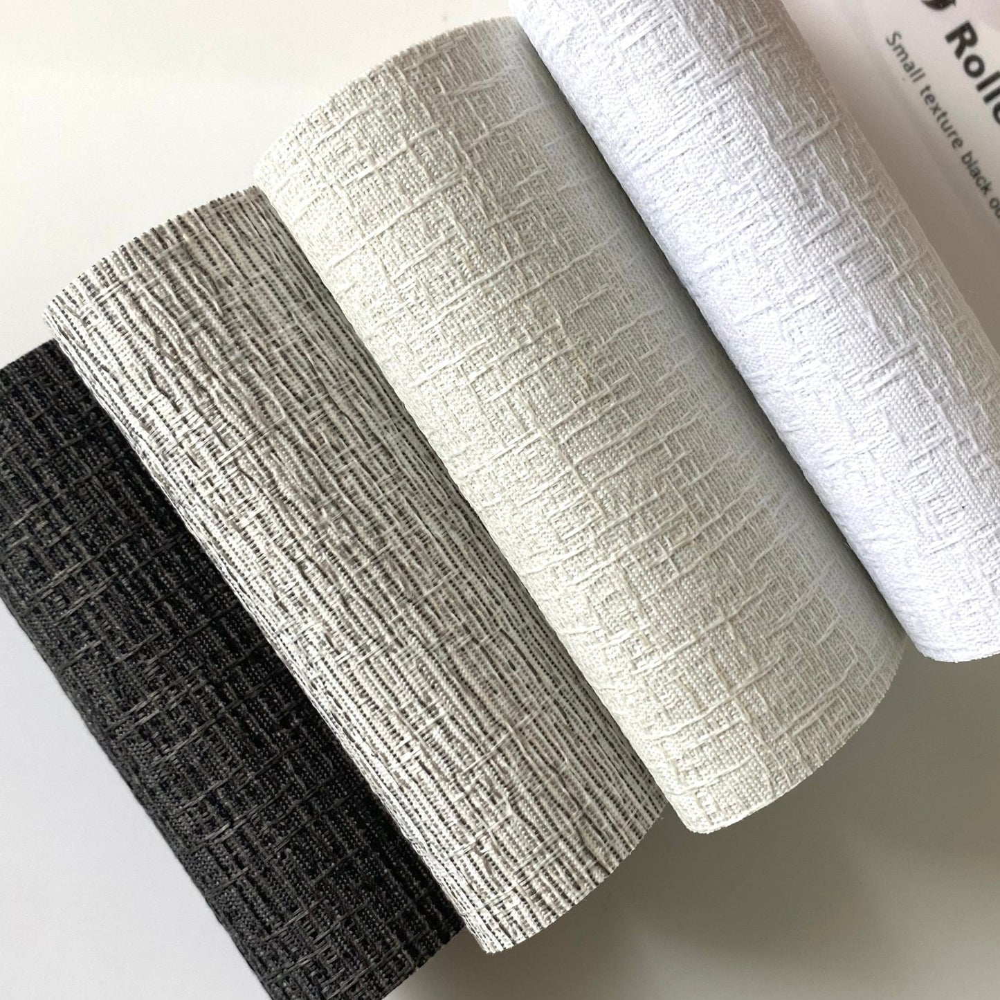 Designer Textured Full Blackout Roller Shades