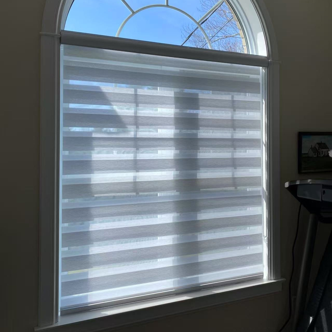 Premium Textured Light Filtering Zebra Blinds