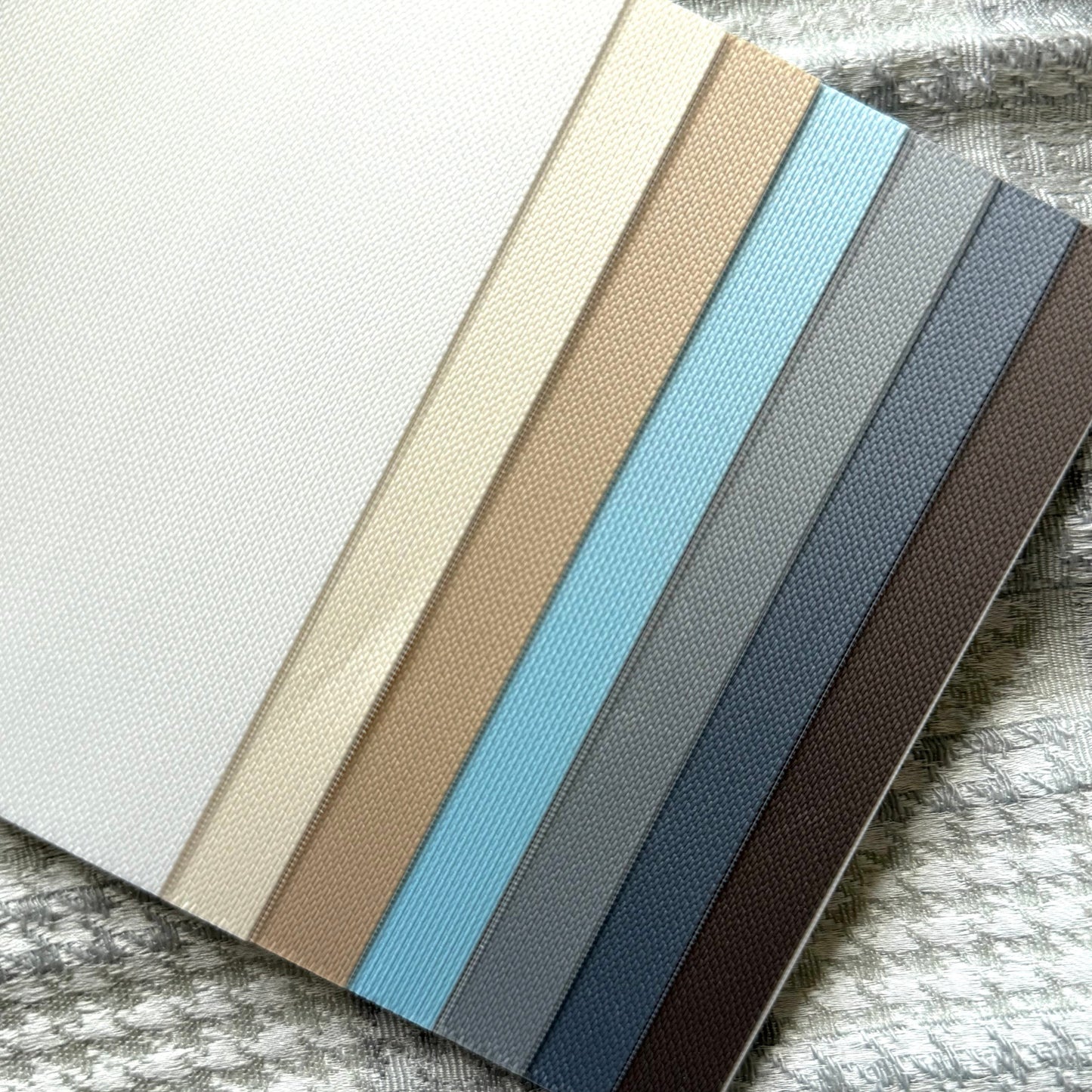 Shiny solid Light Filtering Zebra Blinds
