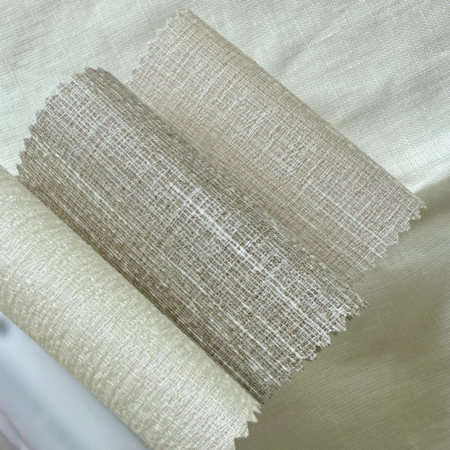 Designer Textured Light Filtering Roller Shades