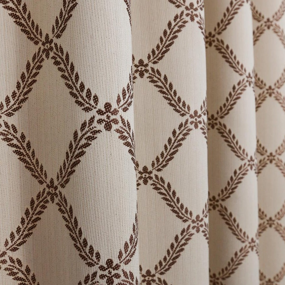 Peace Double-sided Jacquard Room Darkening Curtains/Drapes