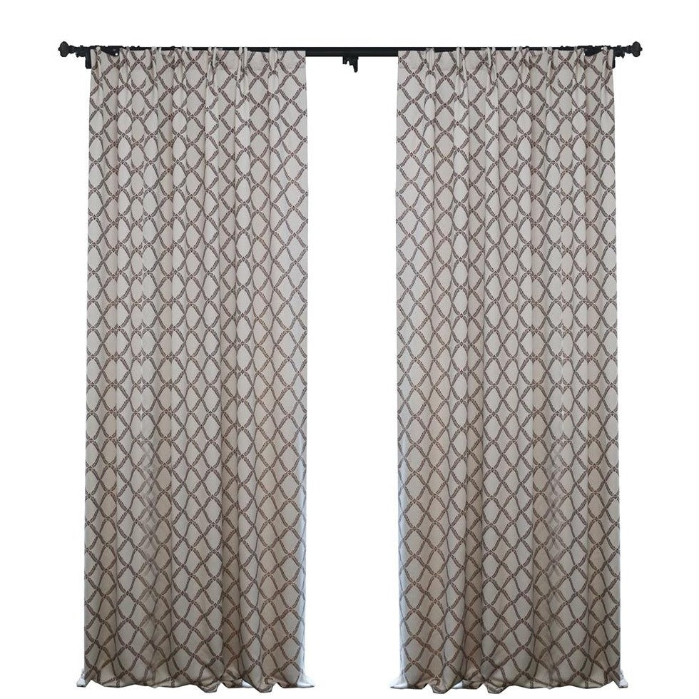 Peace Double-sided Jacquard Room Darkening Curtains/Drapes
