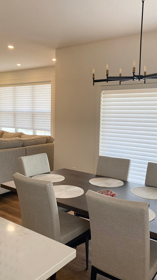 Custom Sheer Shades for Light & Privacy in Hammonds Plains– Carmel Crescent Project (Part 2)