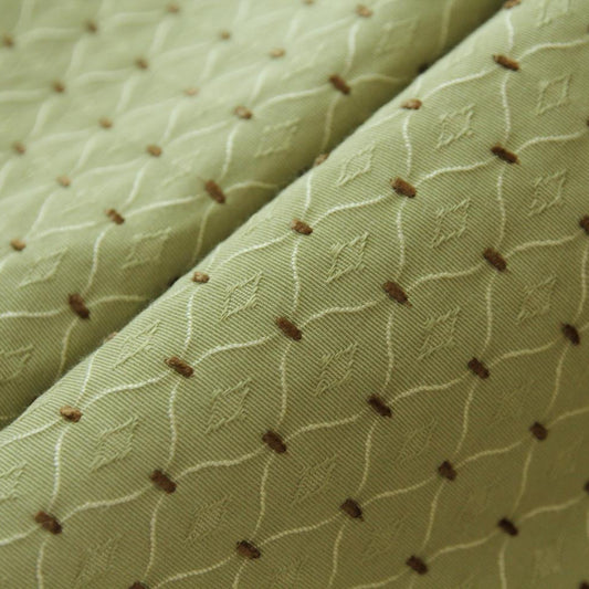 Grass Diamond Jacquard Roman Shades