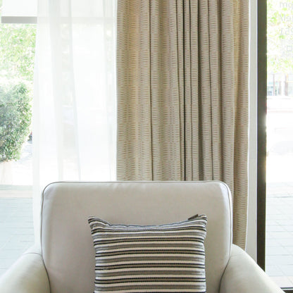 Custom Soluna Jacquard Room Darkening Curtains / Drapes | MIFU Decor