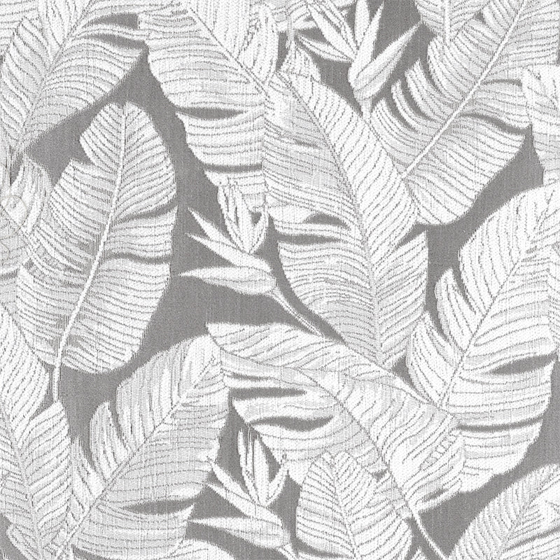 Custom Jungle Floral Jacquard Roman Shades | MIFU Decor