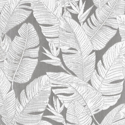 Custom Jungle Floral Jacquard Roman Shades | MIFU Decor