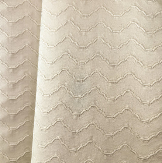 Seawave Jacquard Roman Shades
