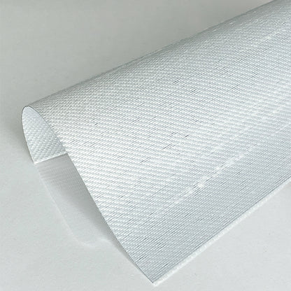 Premium Wool-Textured Room Darkening Zebra Blinds