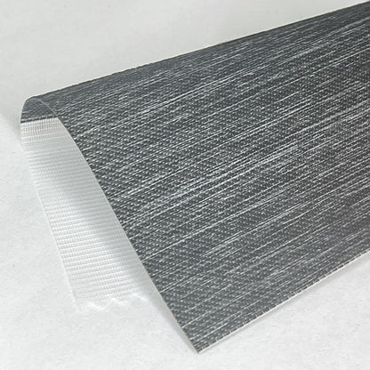 Premium Wool-Textured Room Darkening Zebra Blinds