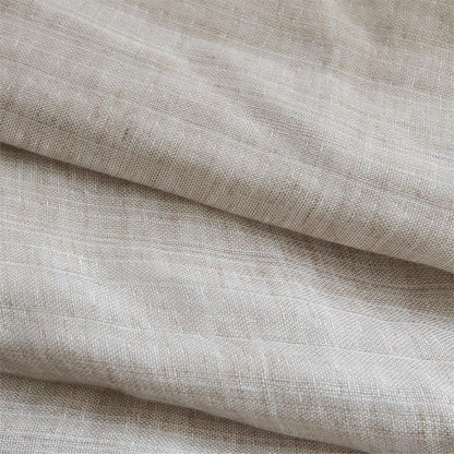 Custom Walden Double Gauze Yarn-Dyed Roman Shades | MIFU Decor