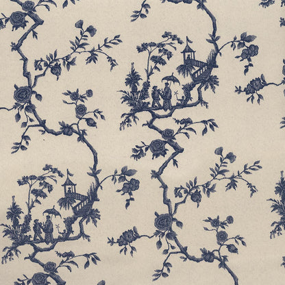 Custom Tranquil Terrace Double-Sided Jacquard Roman Shades | MIFU Decor