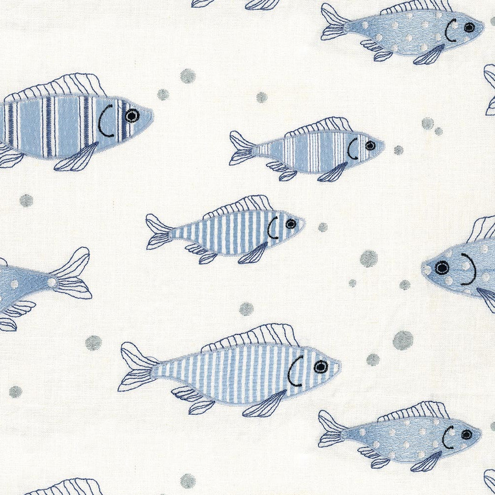 Custom Nemo Kids’ Embroidered Roman Shades | MIFU Decor