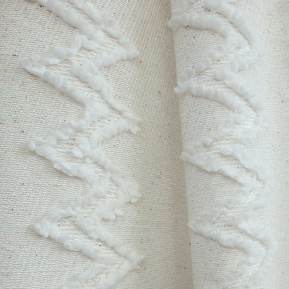 Custom Eugénie Raised Jacquard Roman Shades | MIFU Decor