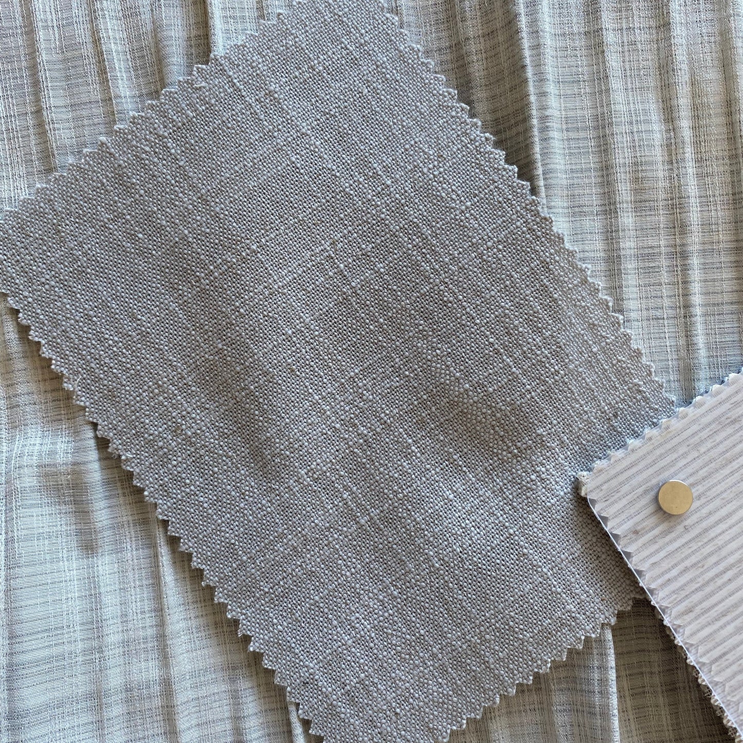 Linen Textured Light Filtering Roman Shades