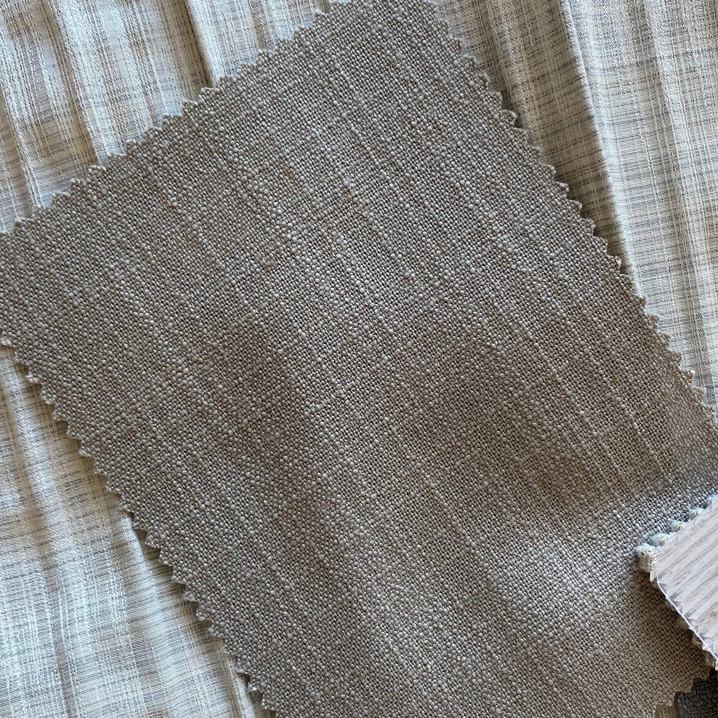 Linen Textured Light Filtering Roman Shades