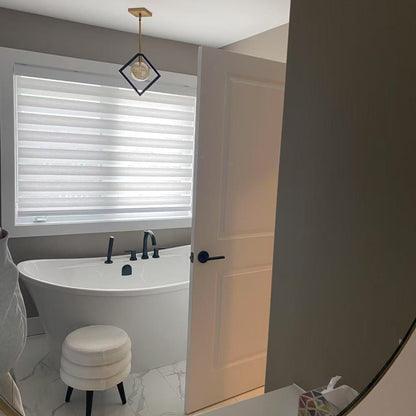 Premium Textured Light Filtering Zebra Blinds