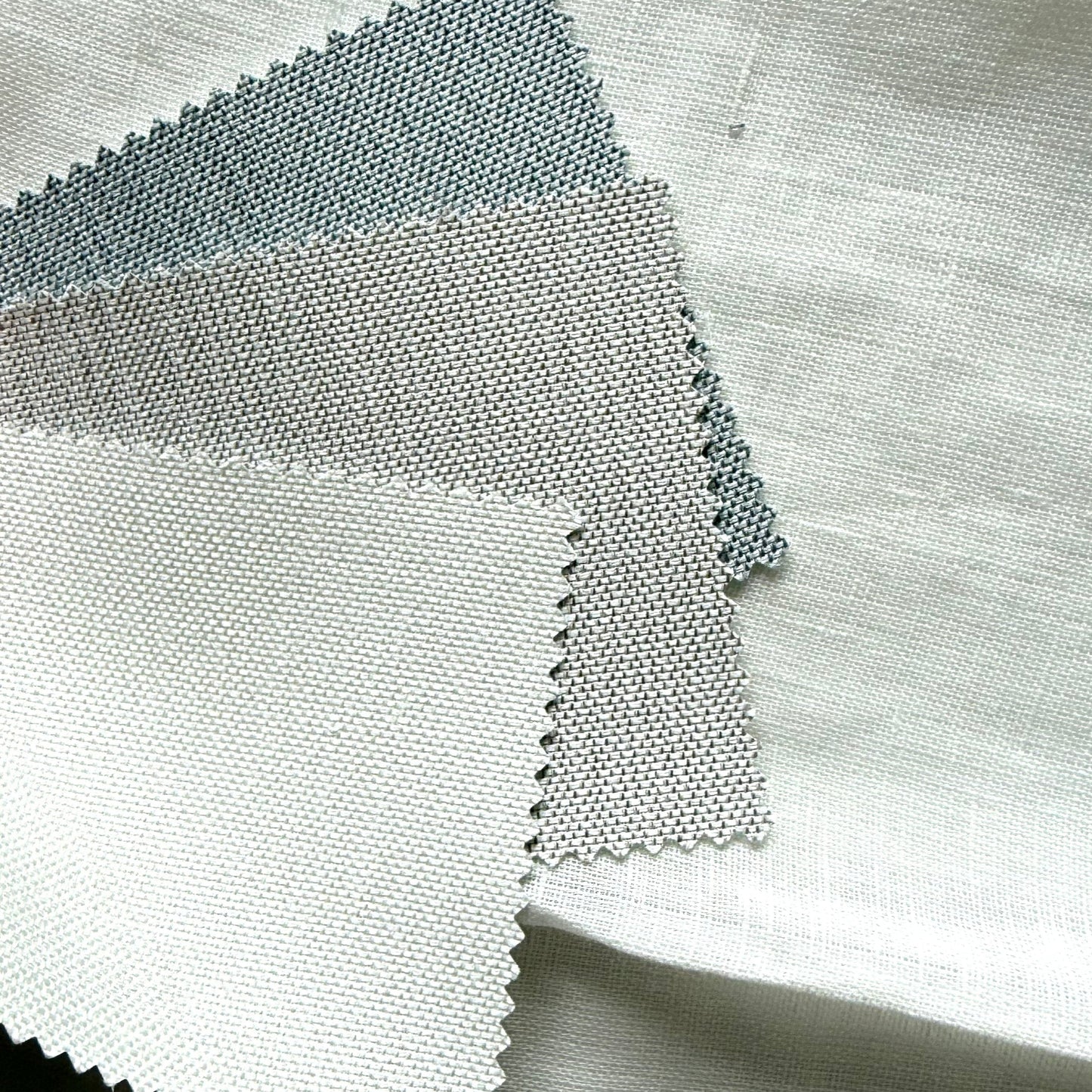 Full Blackout Woven Textured Roller Shades / Blinds | MIFU Decor