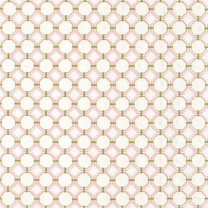 Bella Geometric Embroidered Simulated Silk Drapes/Curtains