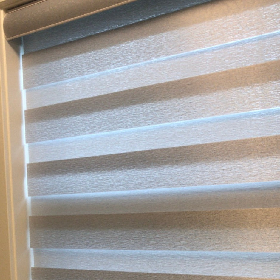 Premium Textured Light Filtering Zebra Blinds